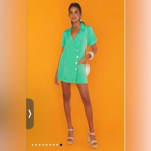 BNWT Bicoastal Blazer Romper